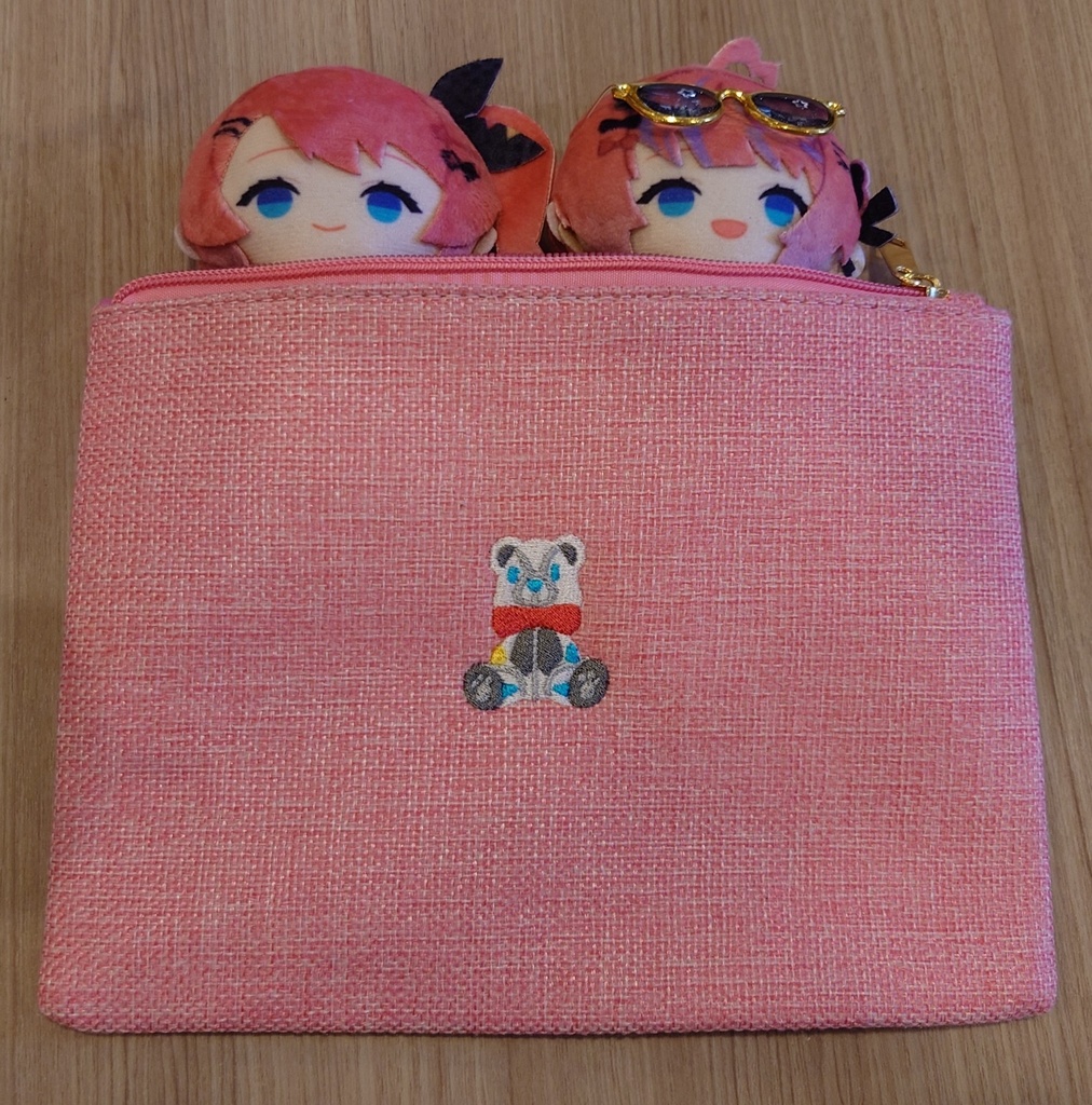刺繍ポーチ【倉持めるとイメージ】