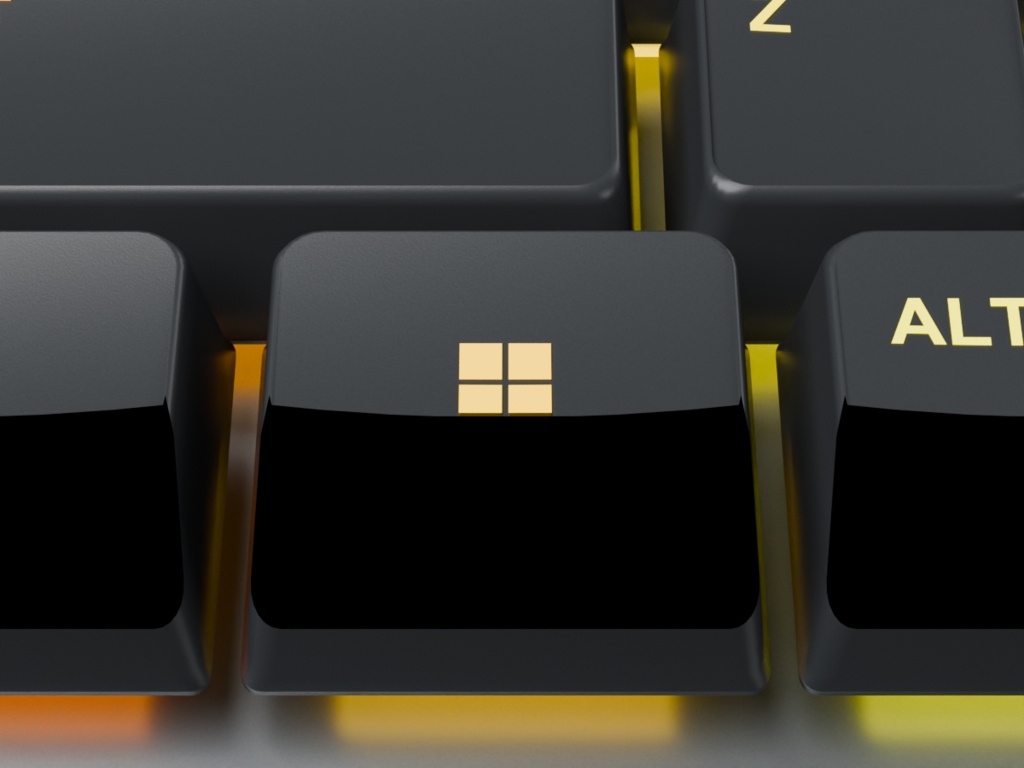 【VRChatワールド向け】Silver87 ゲーミングキーボード|流れるRGB・単色9色・指接触対応
