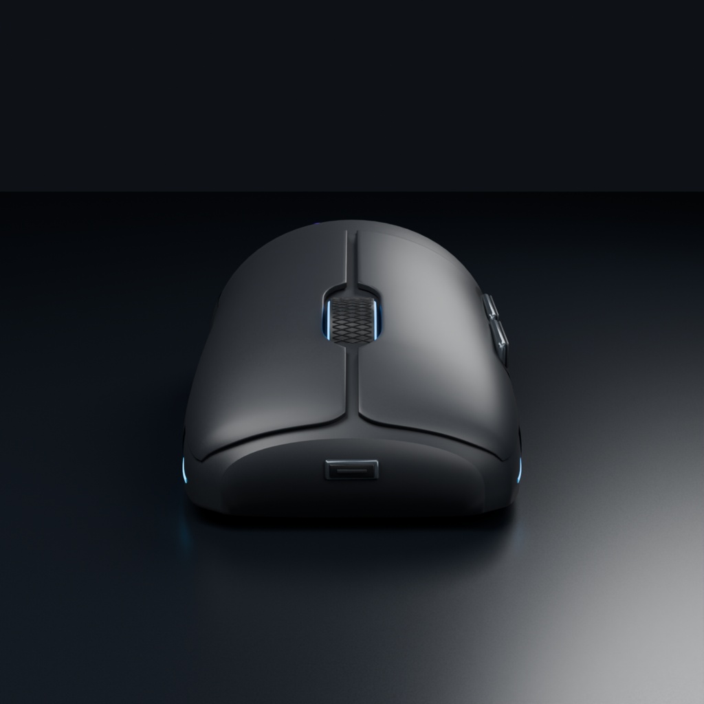 【VRChatワールド用】NeonMouse|クリック・ホイール・流れるRGB・指接触ギミック