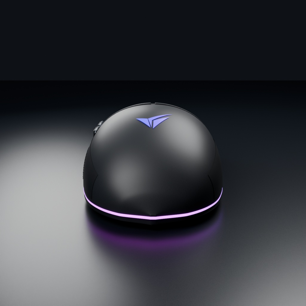 【VRChatワールド用】NeonMouse|クリック・ホイール・流れるRGB・指接触ギミック
