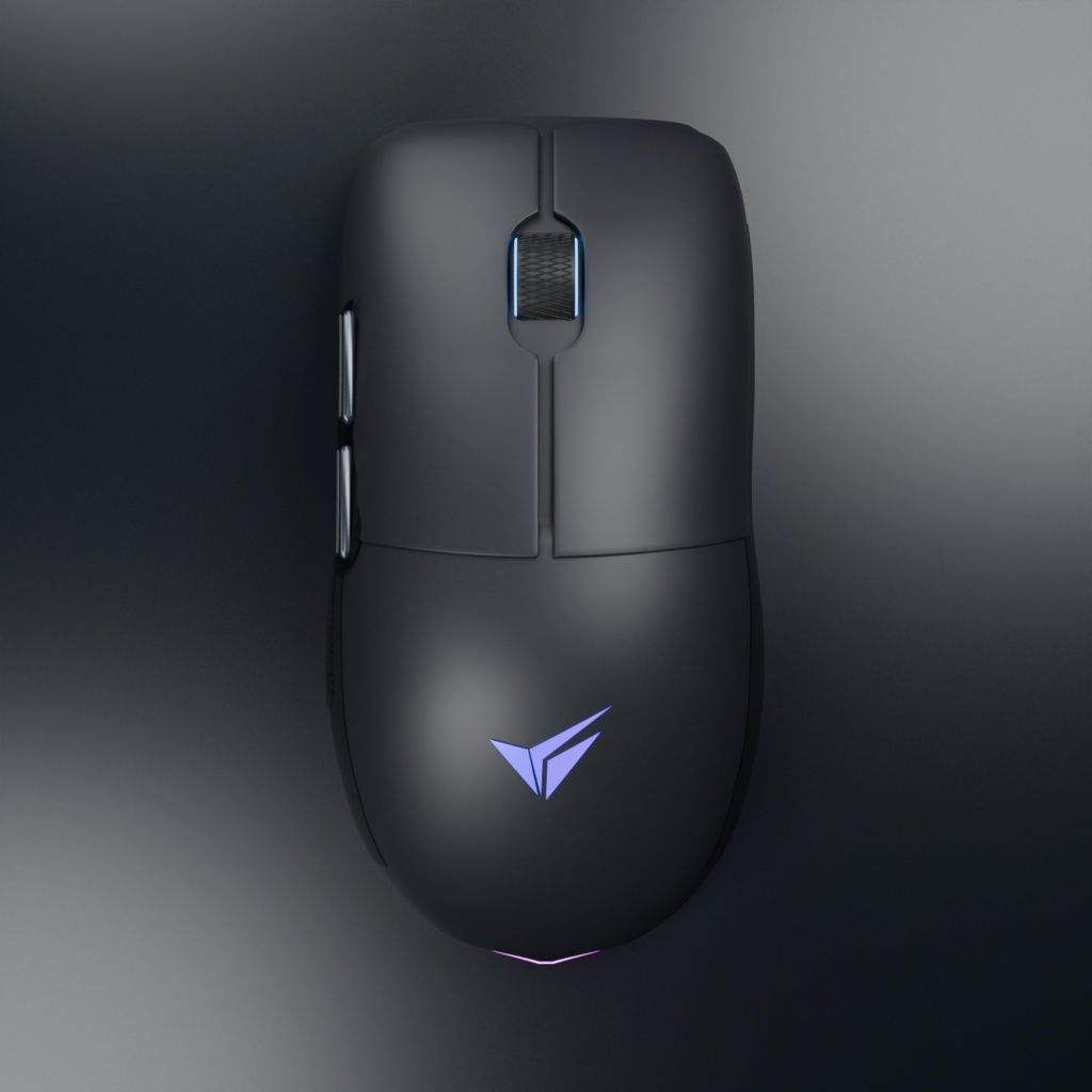 【VRChatワールド用】NeonMouse|クリック・ホイール・流れるRGB・指接触ギミック