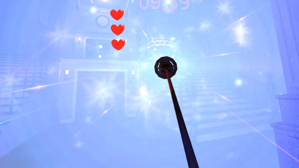 VRゲーム「爆裂魔法ファイアーボルト」