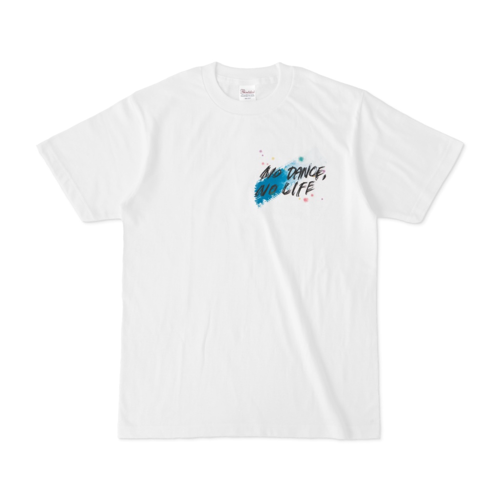 NO DANCE NO LIFE【Tシャツ-white】