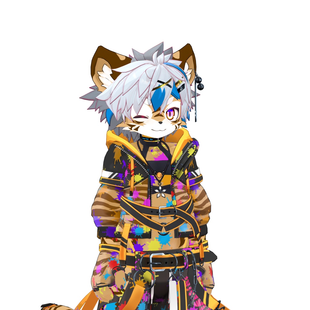 【VRChat】撫で顔ギミック for Tigria-ティグリア-【無料配布】