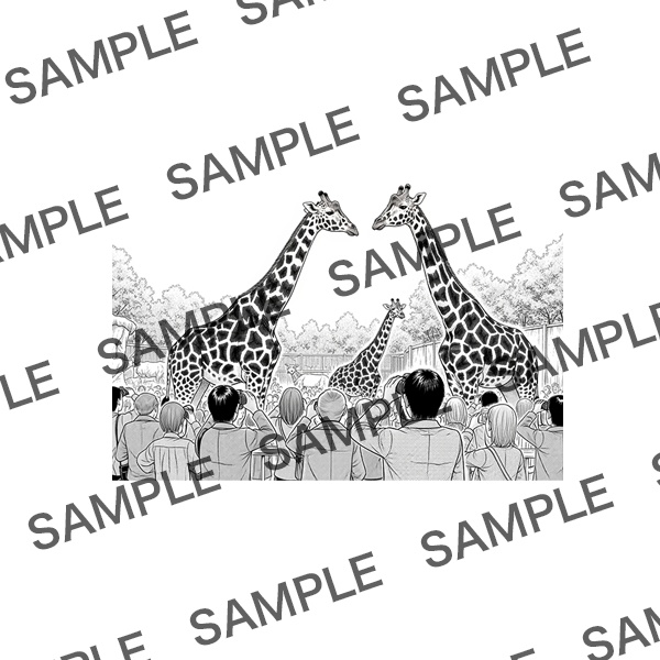 【漫画素材】背景シリーズ「おでかけスポット①」PNG15点セット