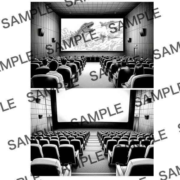 【漫画素材】背景シリーズ「おでかけスポット①」PNG15点セット