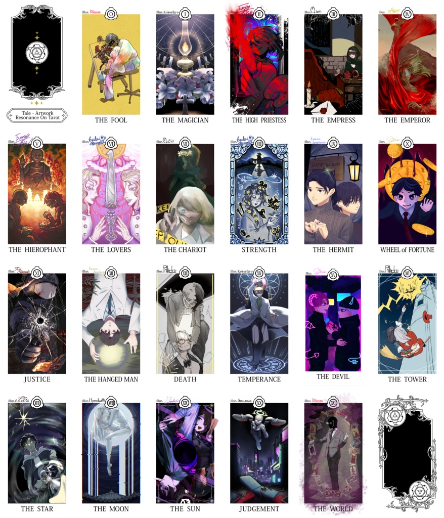 【値引き中】Artwork-Tarot【SCP-JP】