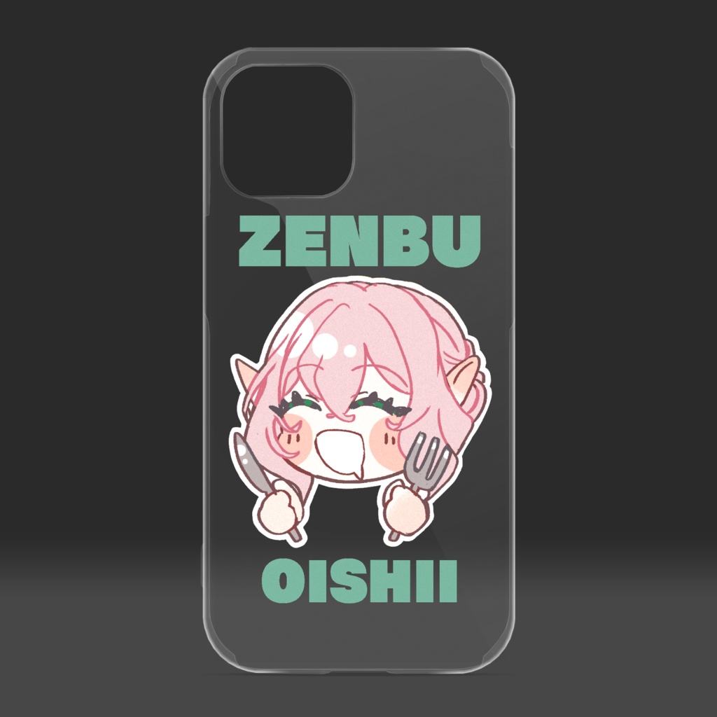 ZENBUOISHIIクリアiPhoneケース