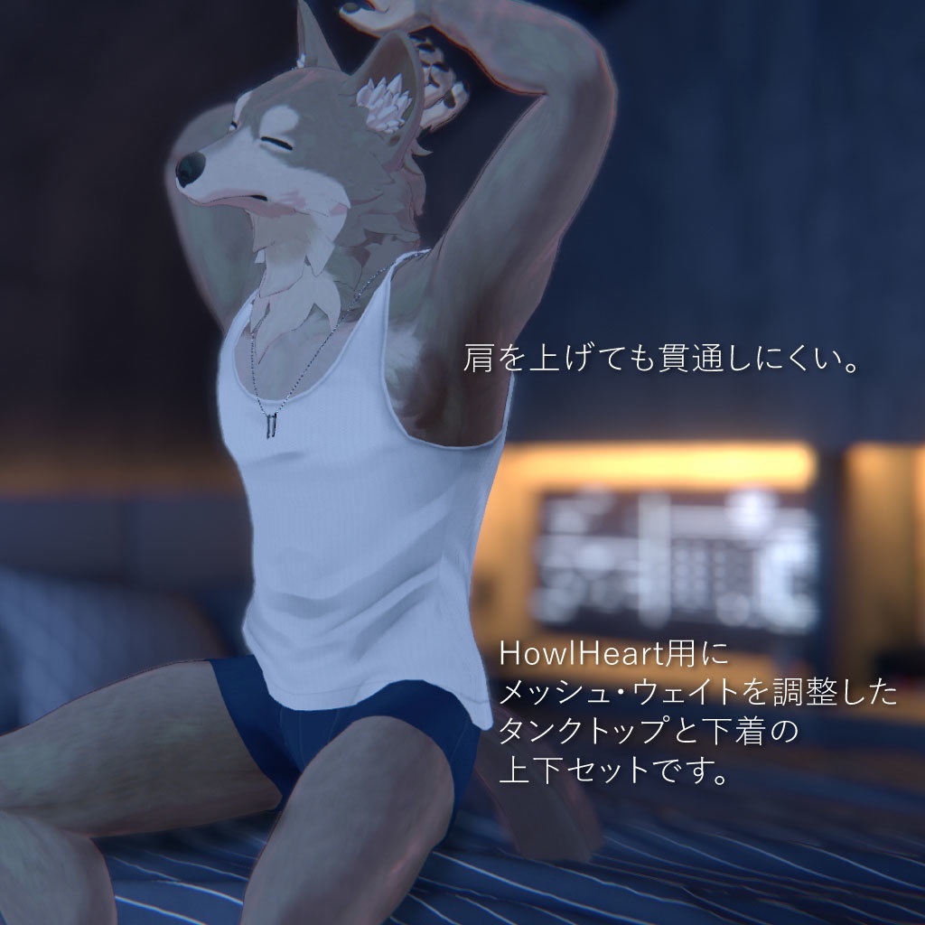 【無料】HowlHeart用アンダーウェアセット