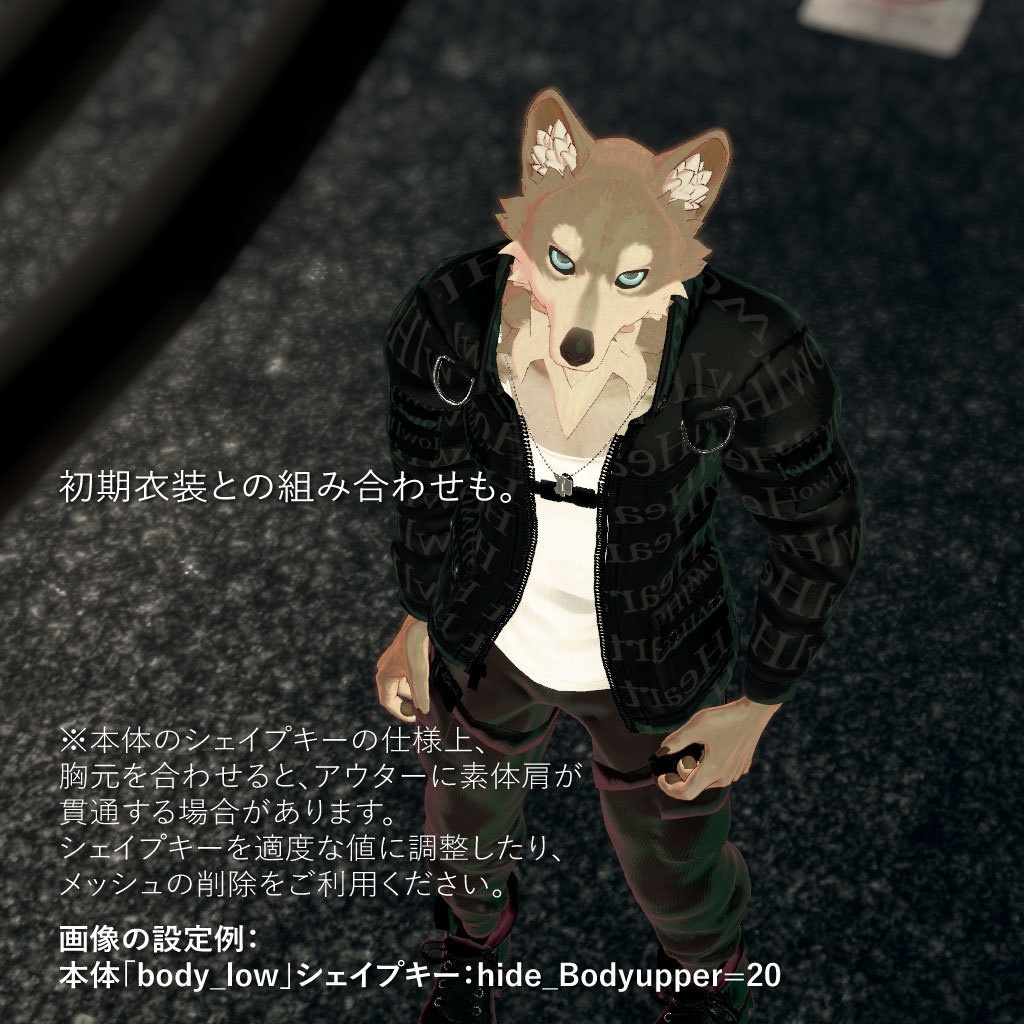 【無料】HowlHeart用アンダーウェアセット