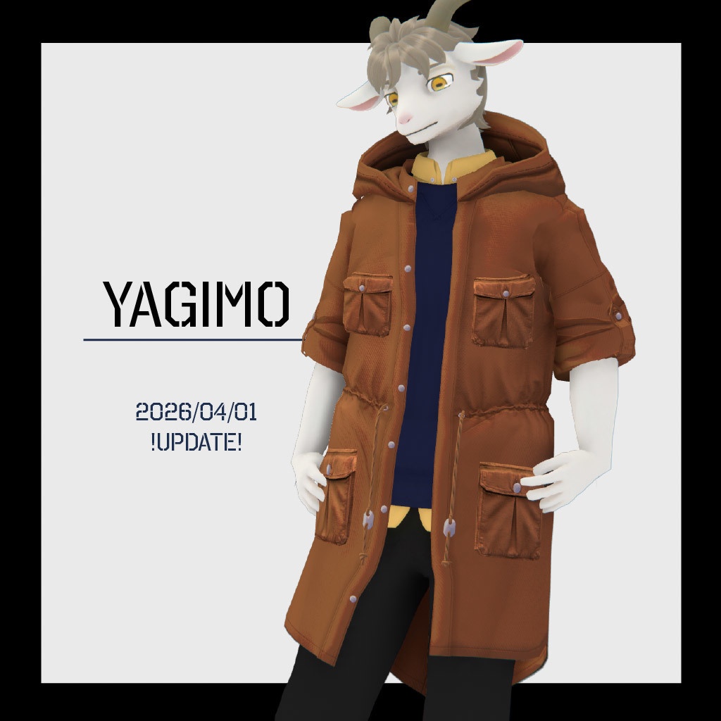 Safari Taste Coat -サファリテイストコート-【複数アバター対応】