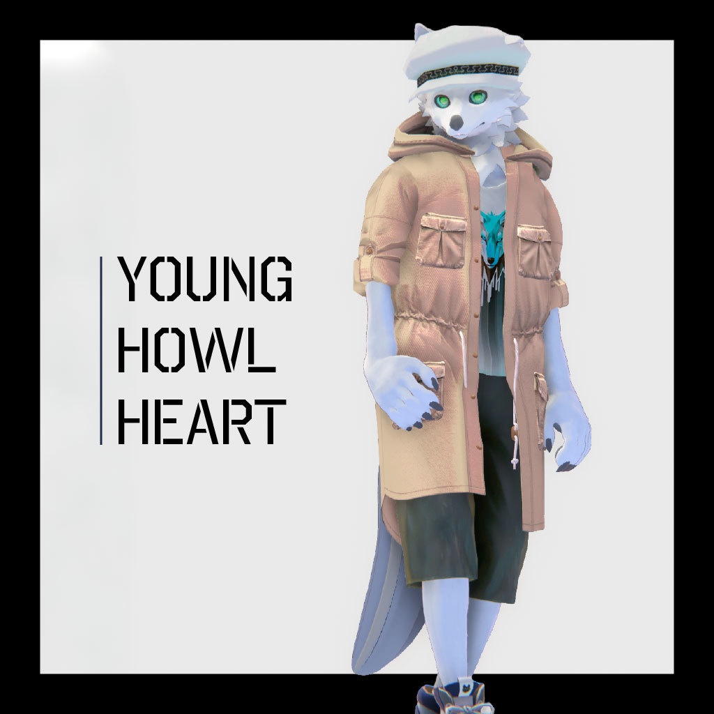 【期間限定発売SALE】Safari Taste Coat -サファリテイストコート-【複数アバター対応】