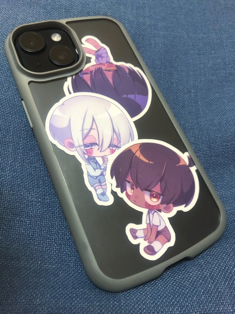 うちの子ステッカー3種