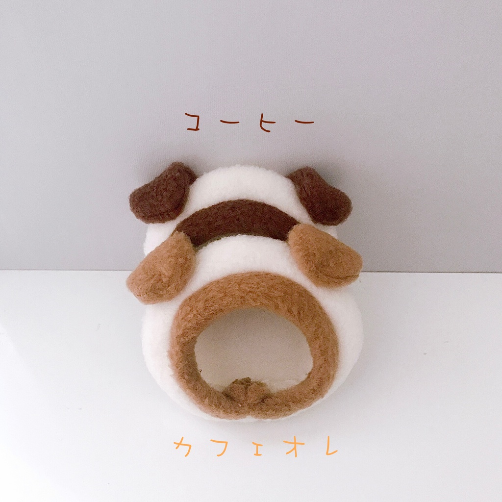 わんこ耳帽子