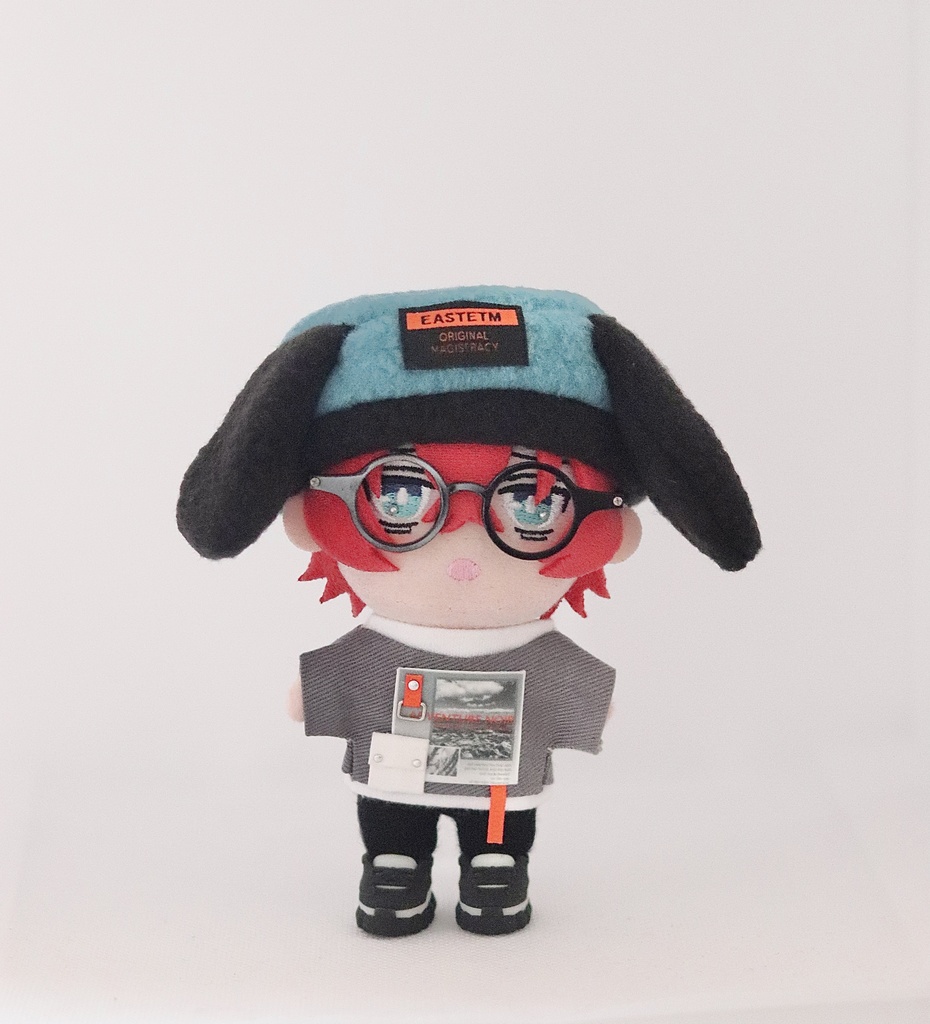 ロゴたれ耳わんこ帽