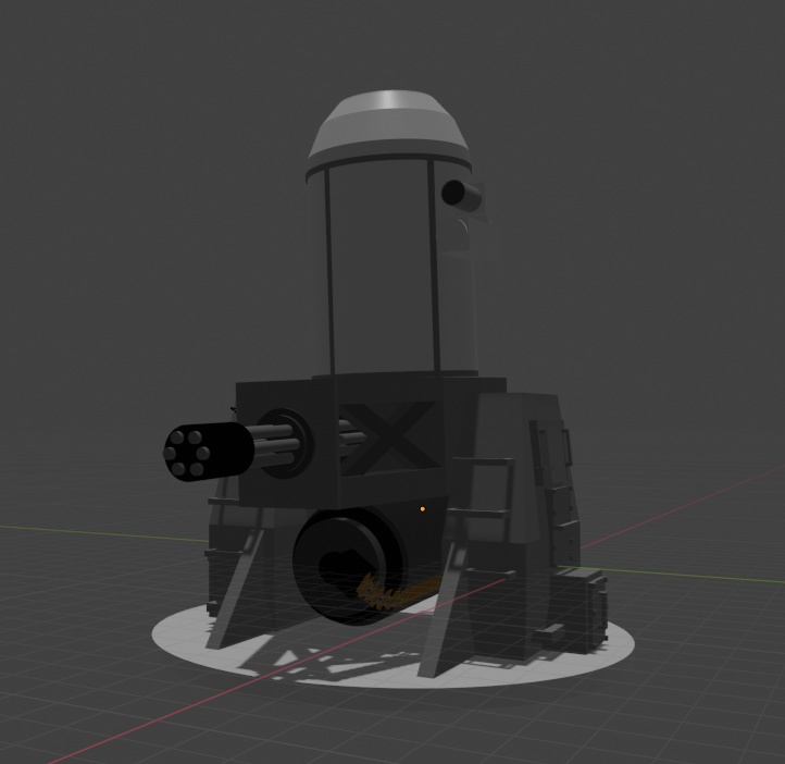 [Blender 3Dモデル]CIWS