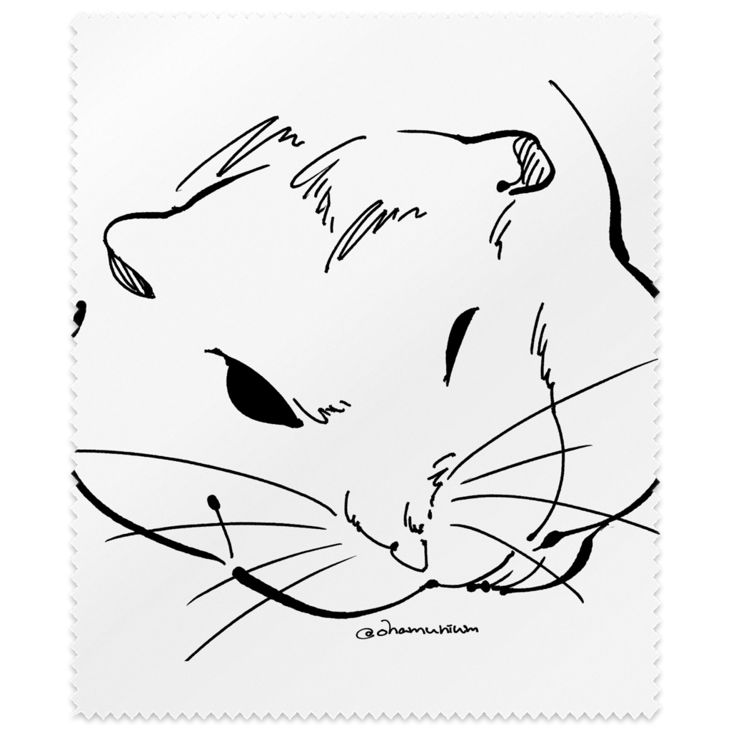 メガネ拭き:ハムスター01