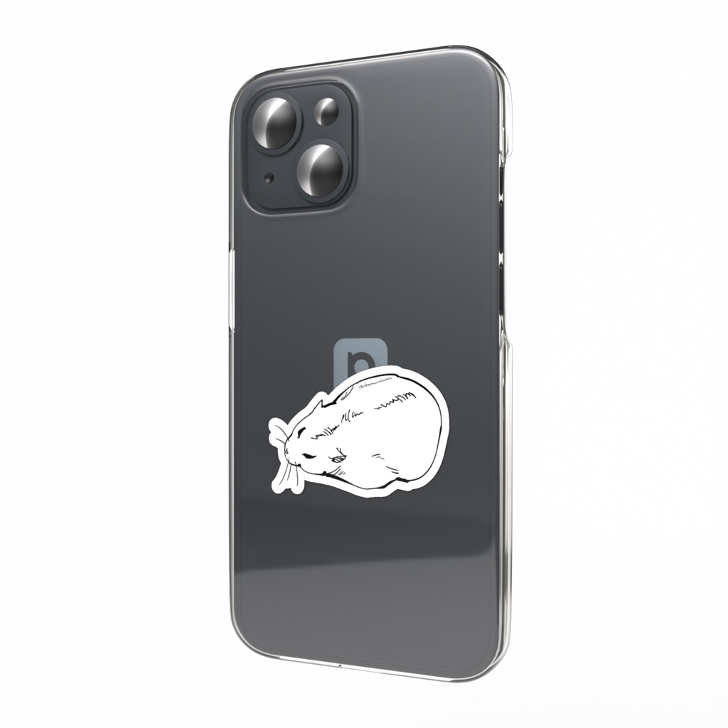 スマホステッカー：ハムスター02