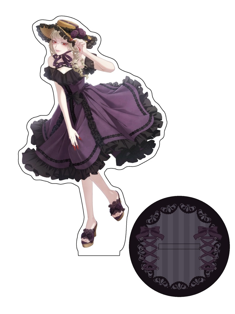 夏服ロゼちゃん アクリルスタンド 90mm×140mm