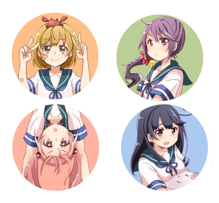 第七駆逐隊缶バッジ