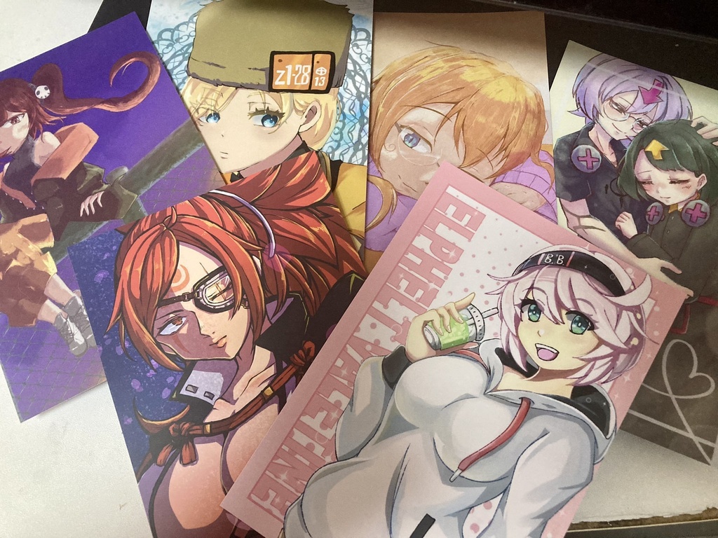 GGST女性キャラポストカード集『GUILTY GIRL`S』