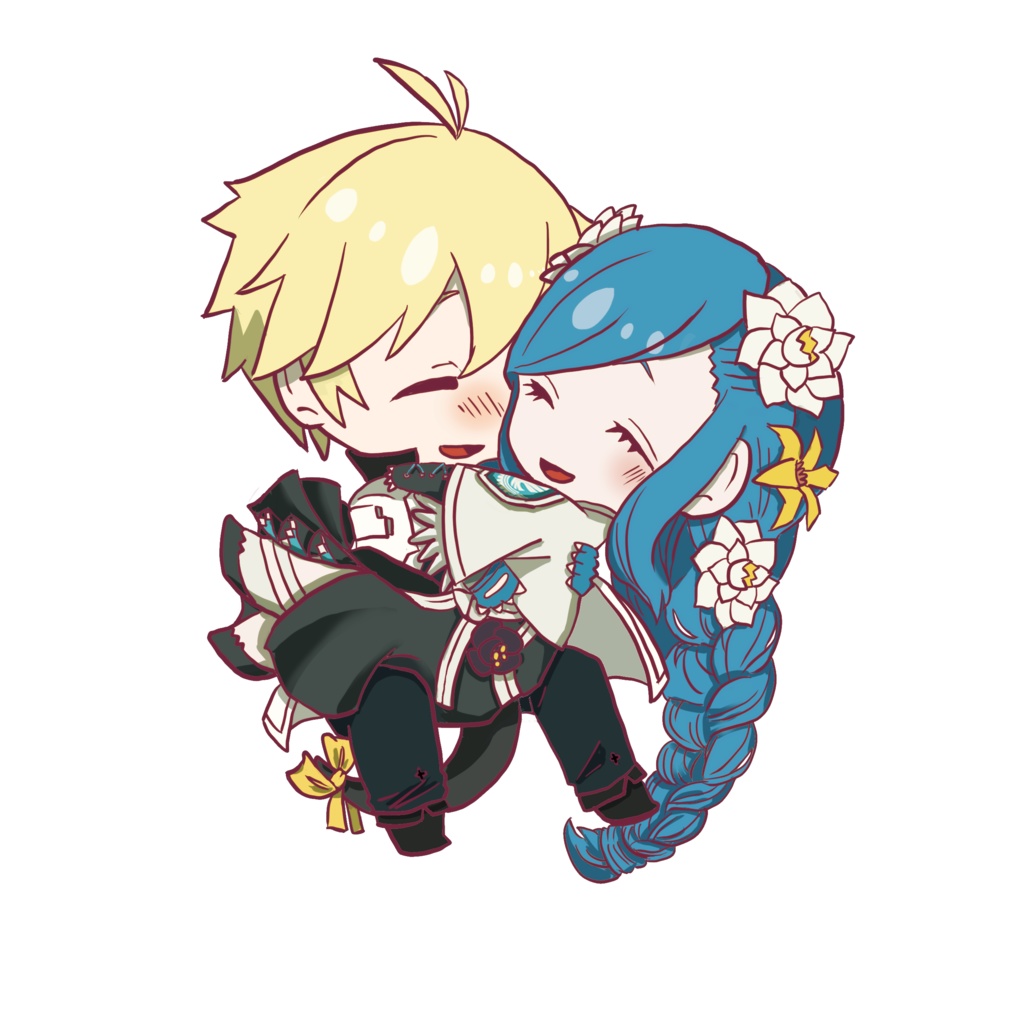 【ギルティギア】カイ×ディズィー ステッカー