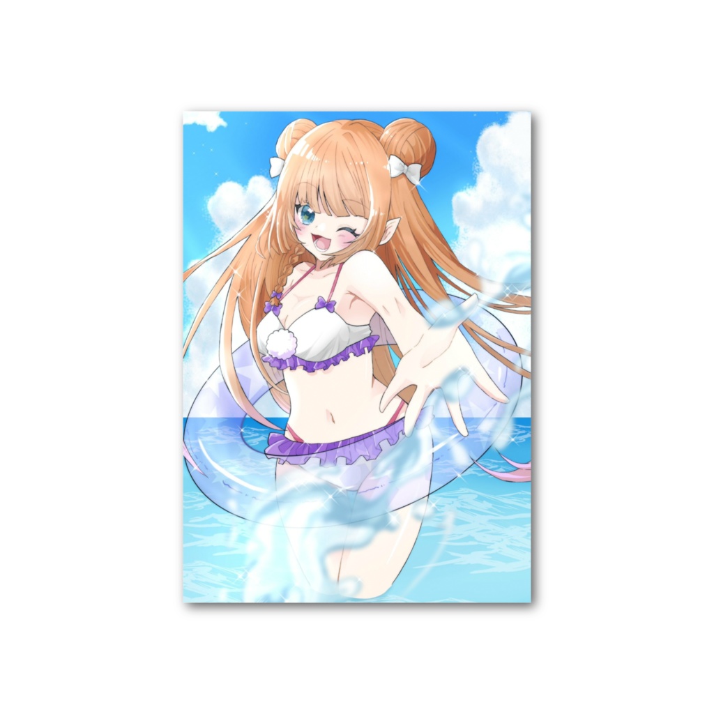 三日月るー 水着フォト