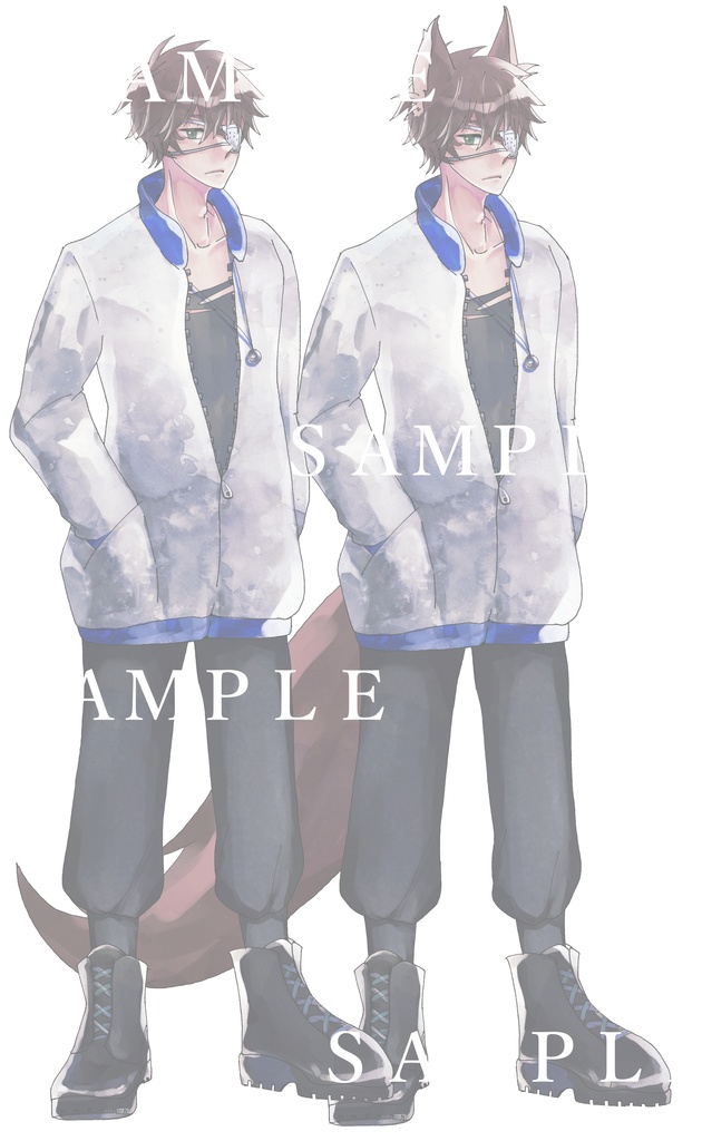 【無料】男性立ち絵