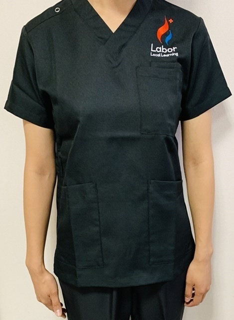 LABOR scrub(regular black)