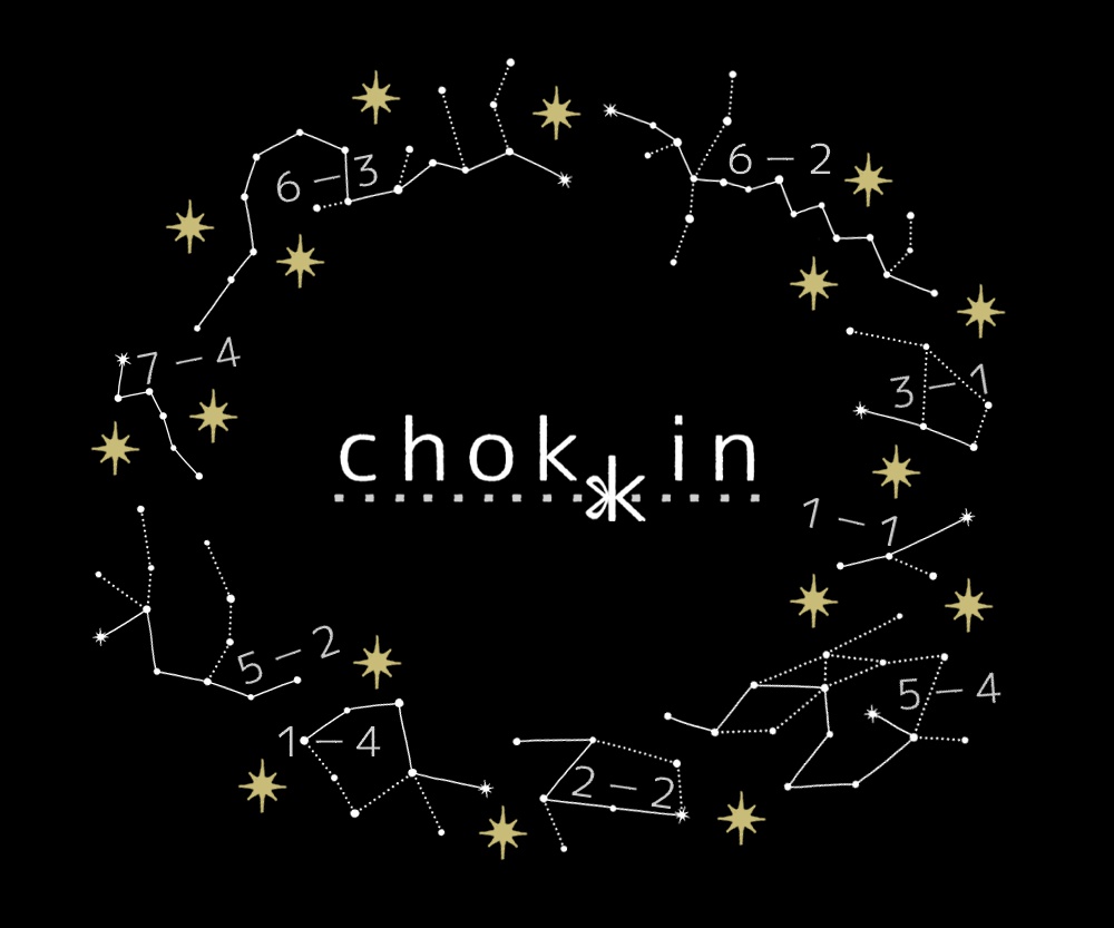 【刀剣乱舞】星座風マップ柄の手帳型スマホケース