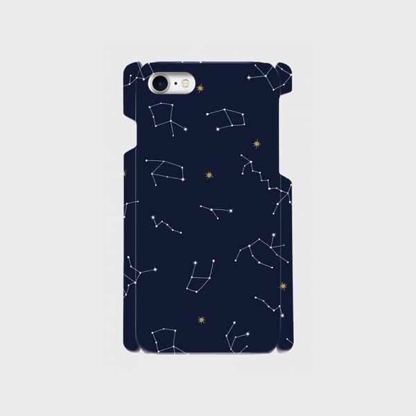 【刀剣乱舞】星座風マップ柄のiPhoneケース