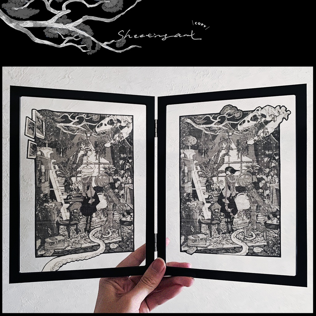 SheetingArt / 黒い惑星