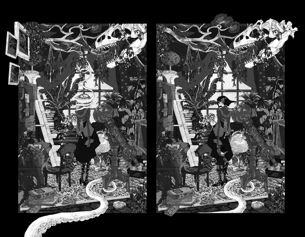 SheetingArt / 黒い惑星