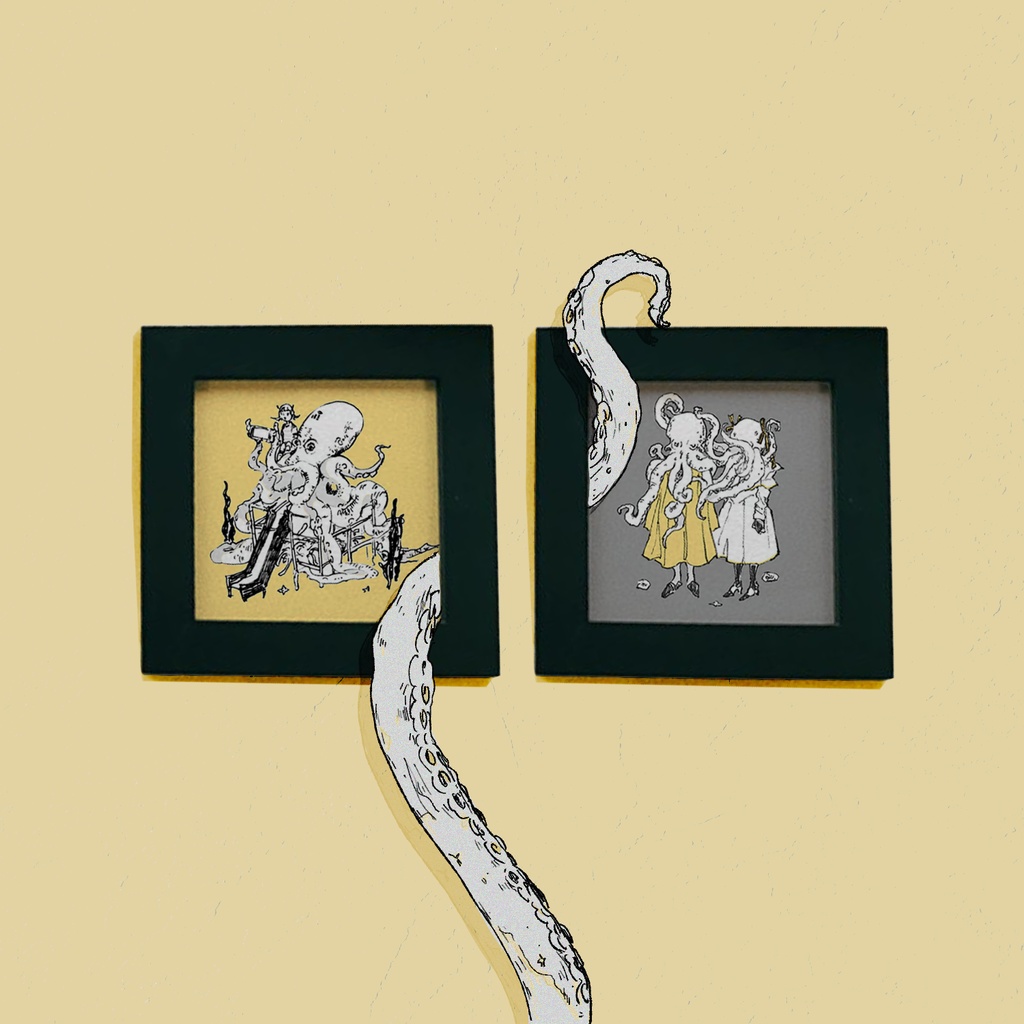 ミニ額セット / タコさん