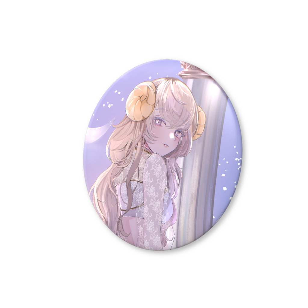 瞑瞑あんみ 半周年記念缶バッジ