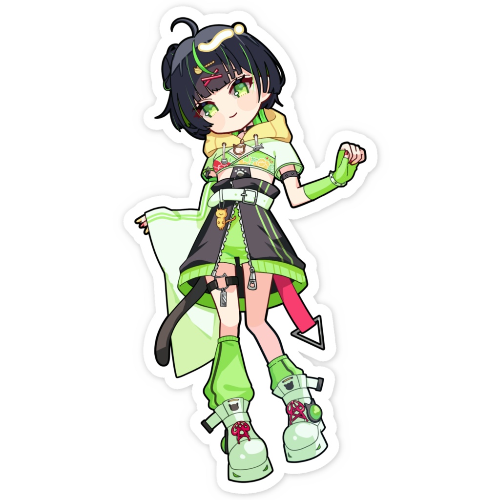 猫壺らいむ ステッカー