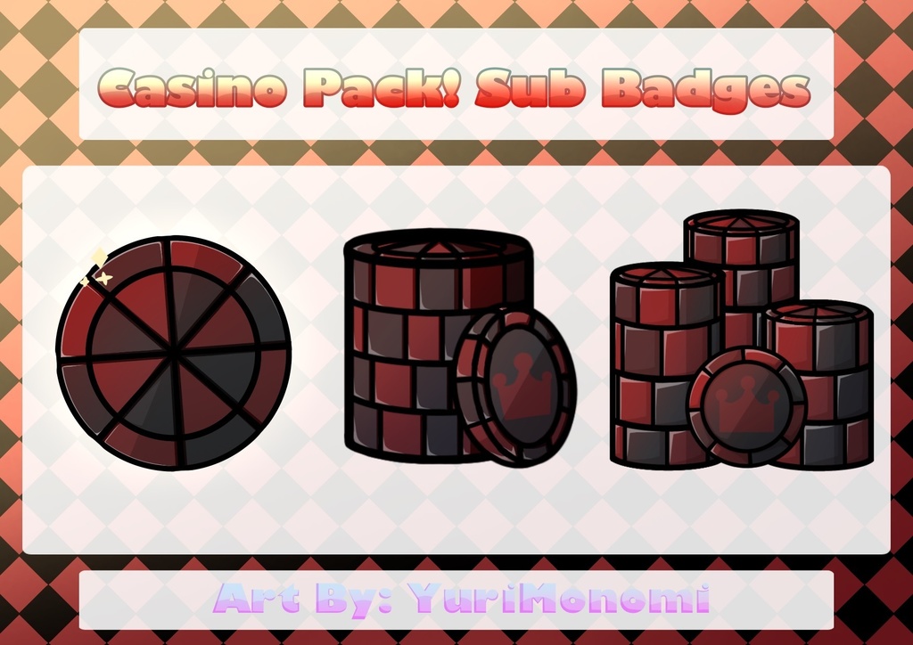 SUB BADGES PACK! | CASINO PACK!