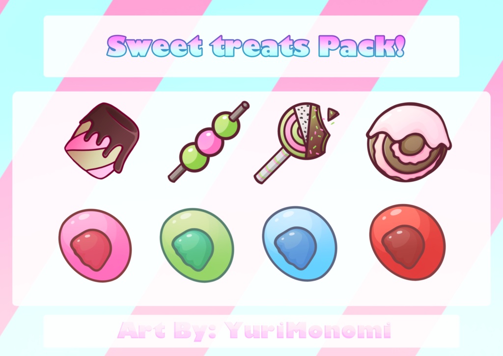 EMOTES PACK! | Sweets PACKAGE