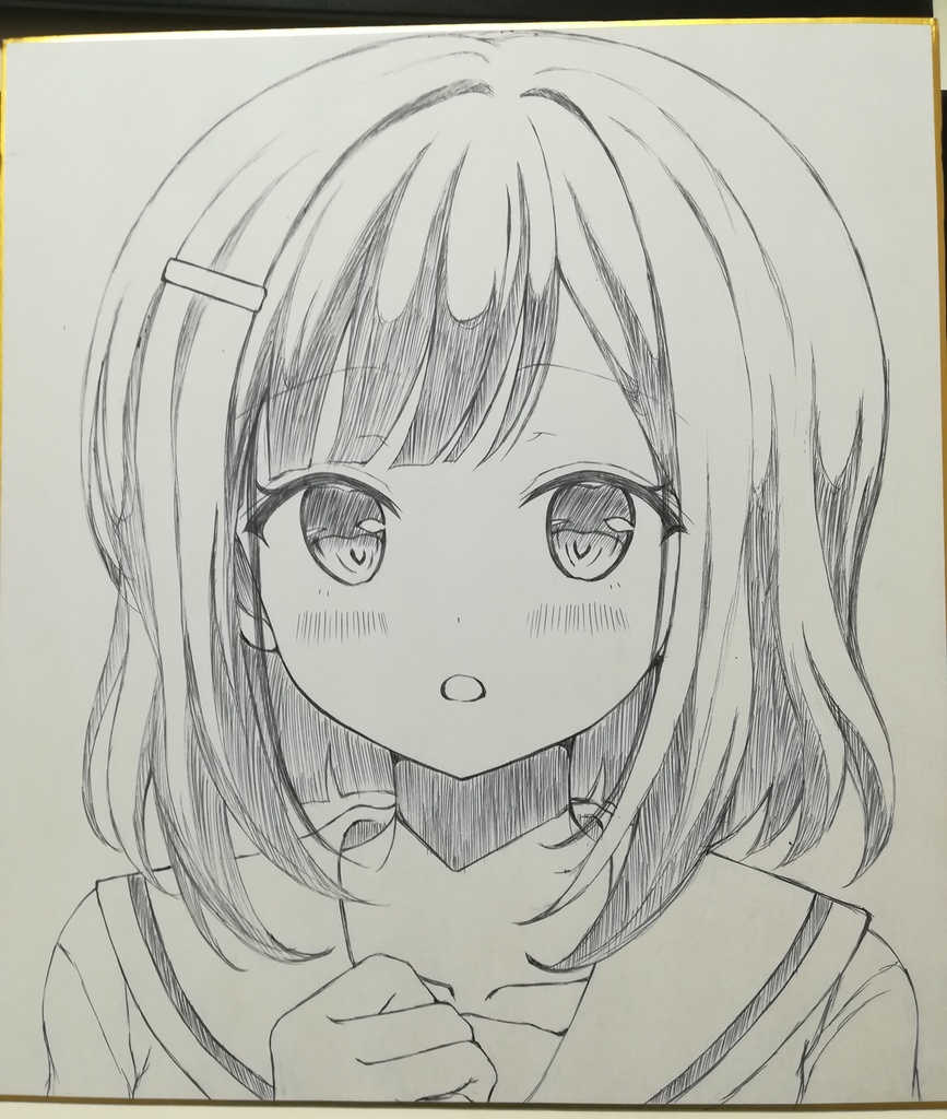 フユちゃん色紙 Sakuraume Booth