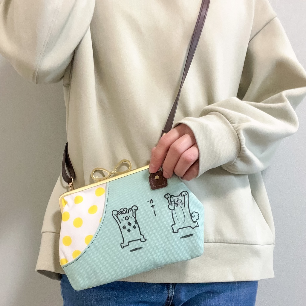 親子がま口ポシェット