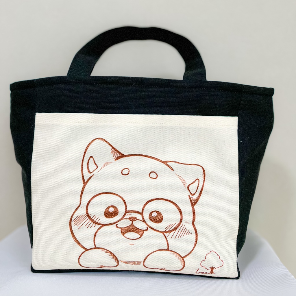 しばめ柄 保冷保温 トートバッグ