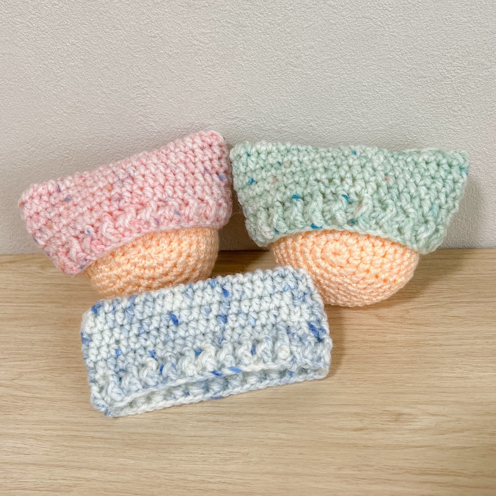ぬいぬい展 ぬいぐるみ用 猫耳 ニット帽