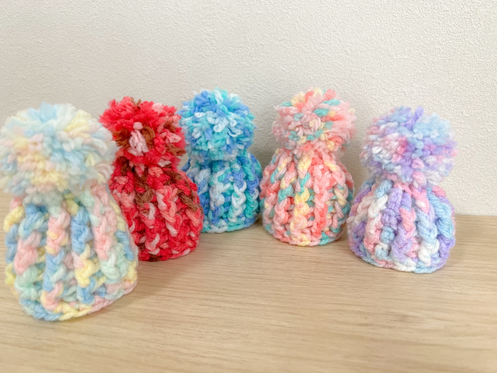 ぬいぬい展 ぬいぐるみ用 ニット帽 小さいサイズ