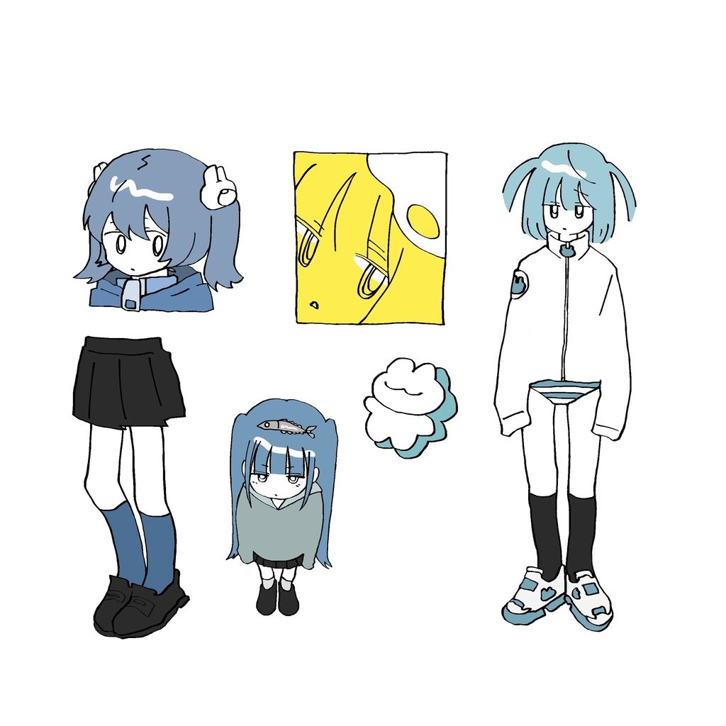 ステッカーセット！そのいち