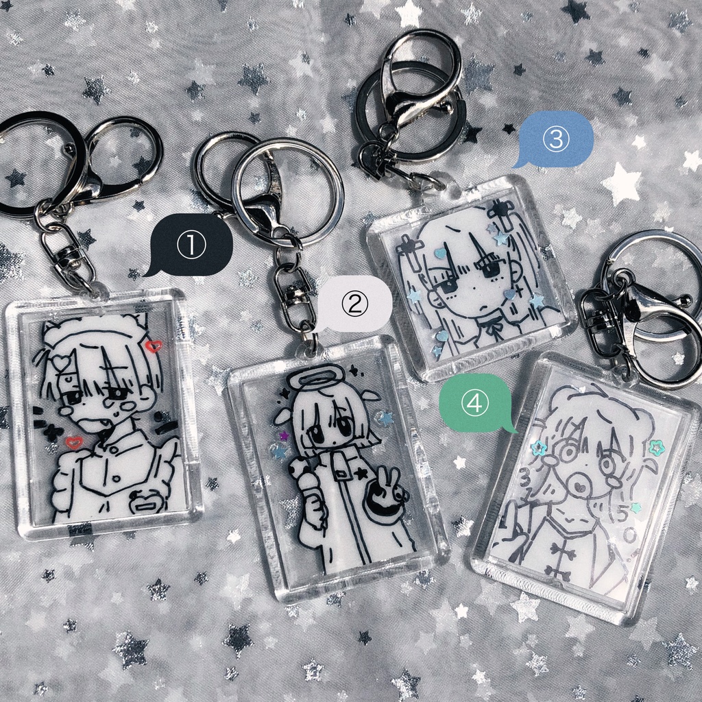 原画キーホルダー