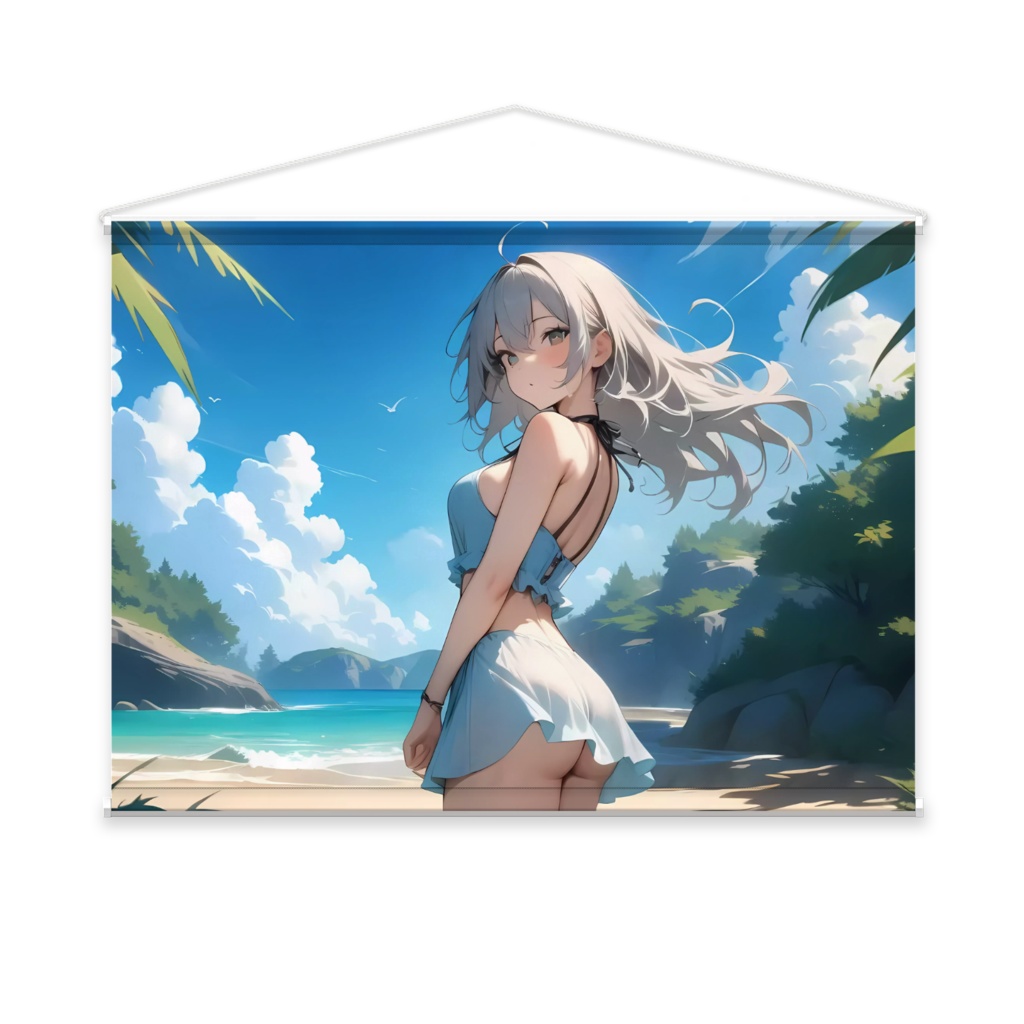 水着美女 横型タペストリー