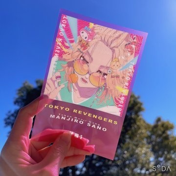 クリアポストカード&ホログラムステッカーセット【マイキー・たけみっち】