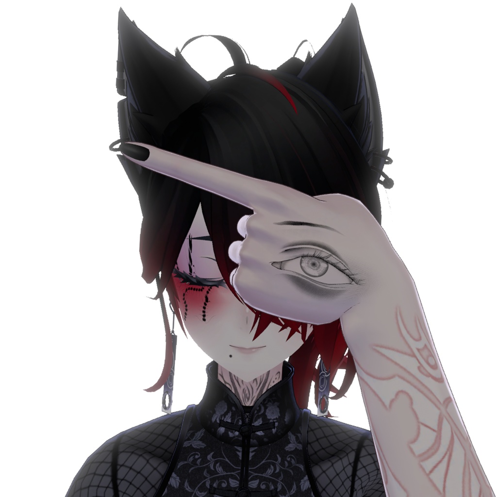【タトゥー】眼、目、Smile_Eye【VRC】