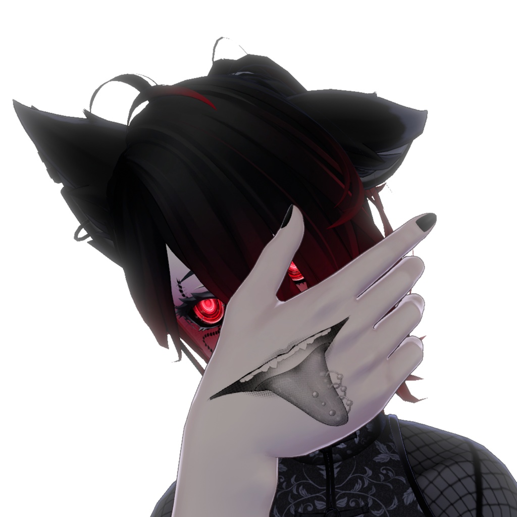 【タトゥー】口、Smile_Mouth【VRC】