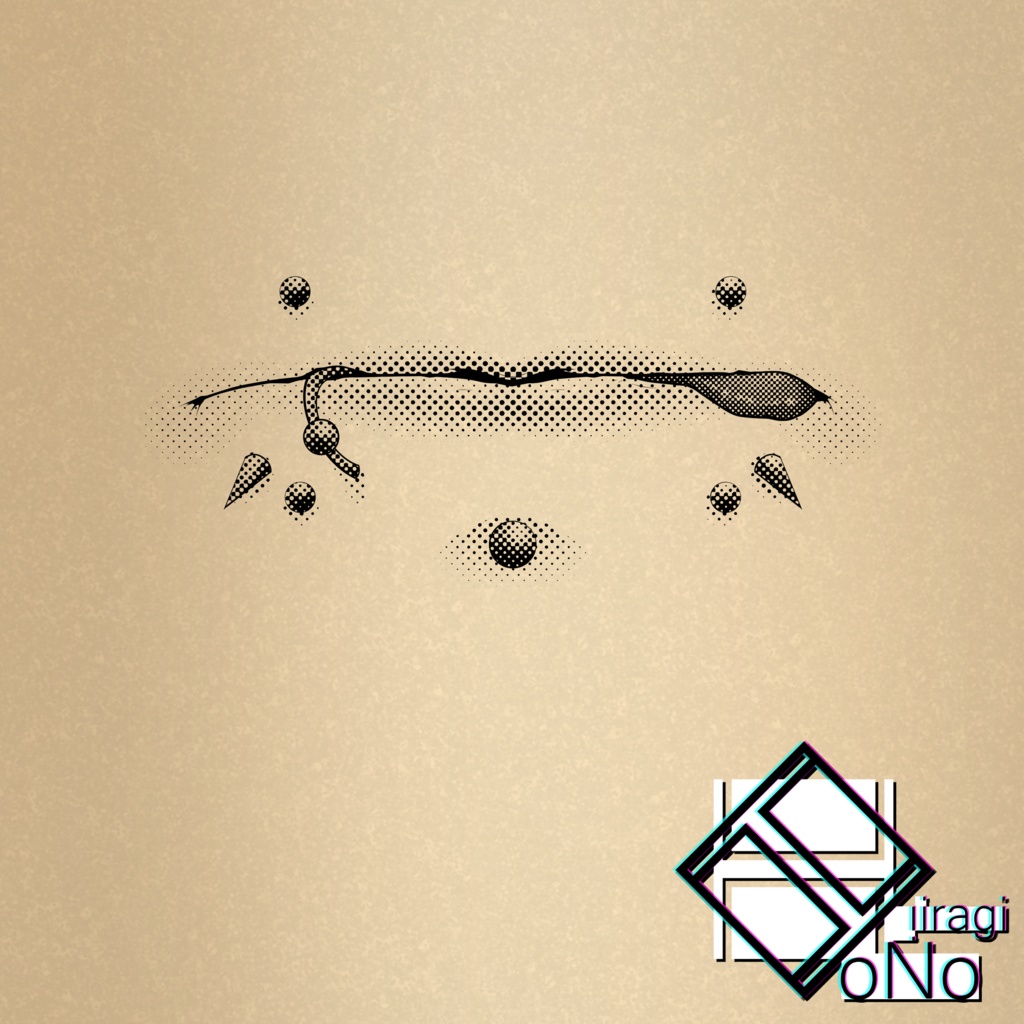 【タトゥー】口、Mouth【VRC】